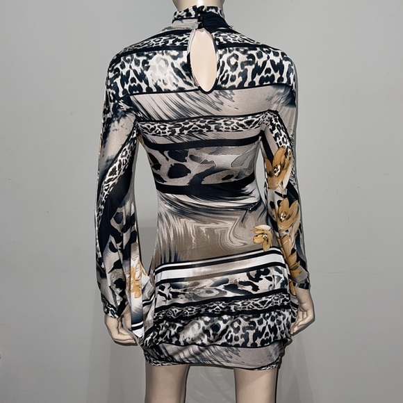 SEXY DIVA Animal Print mini Dress M - Picture 8 of 15